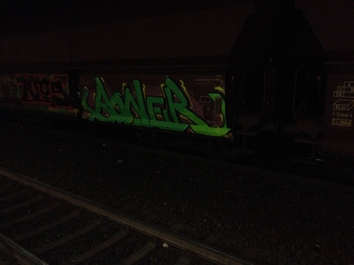 Graffiti Train in Köln - Photo by RORO (2014)