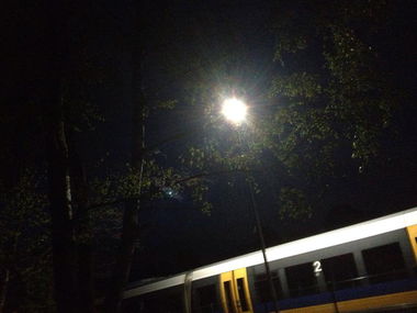 Graffiti Train in Sloan - Photo by RORO - graffiti, TRAIN, trainAtmo (2014)