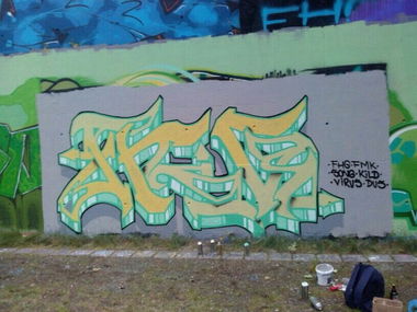 Graffiti Wall - Photo by RORO