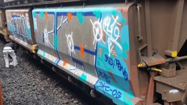 Graffiti Train - Photo by RORO - OG, CREW, mer