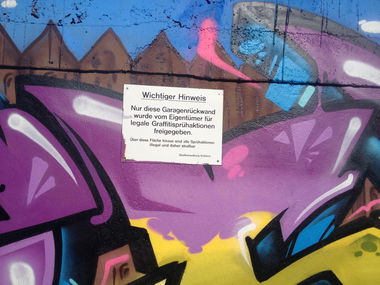 Graffiti Wall in Koblenz - Photo by RORO