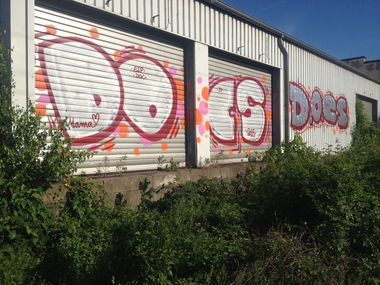 Graffiti Bombing - Photo by RORO