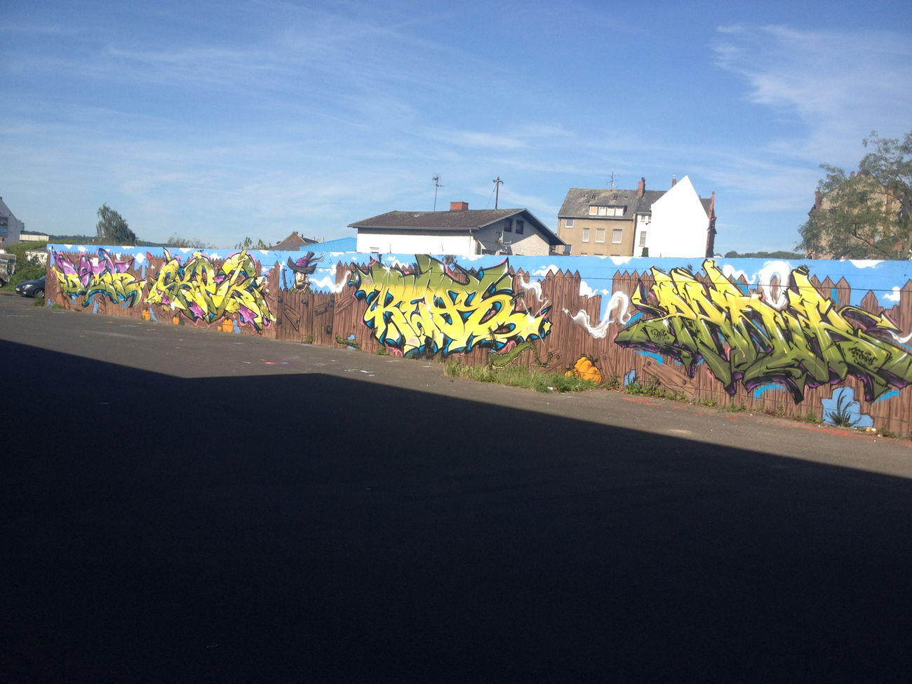 Graffiti Wall in Koblenz - Photo by RORO