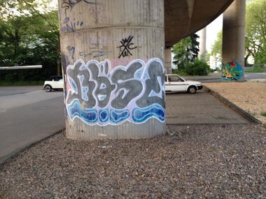 Graffiti Wall in Koblenz - Photo by RORO - Böse, rip