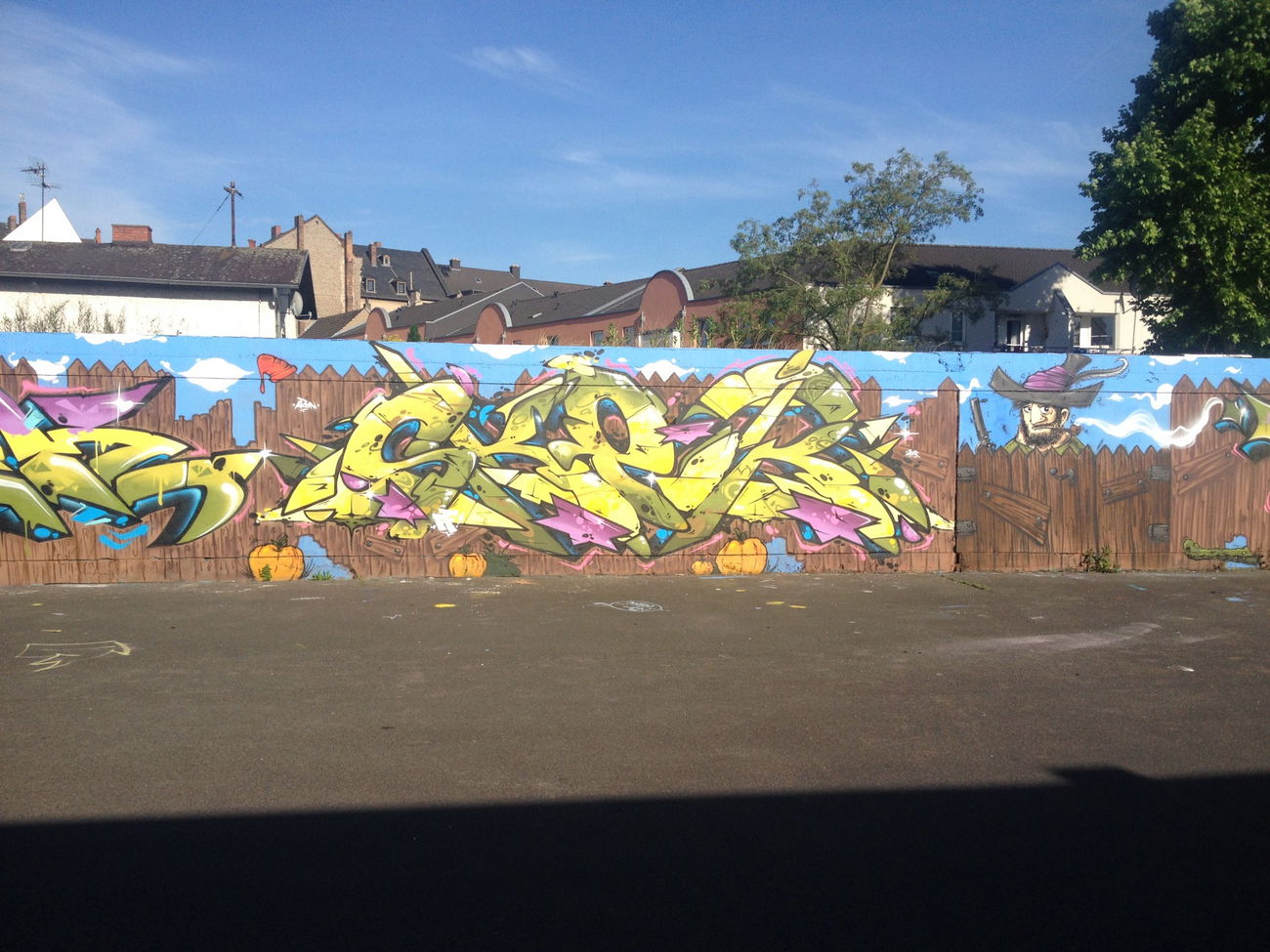 Graffiti Wall in Koblenz - Photo by RORO