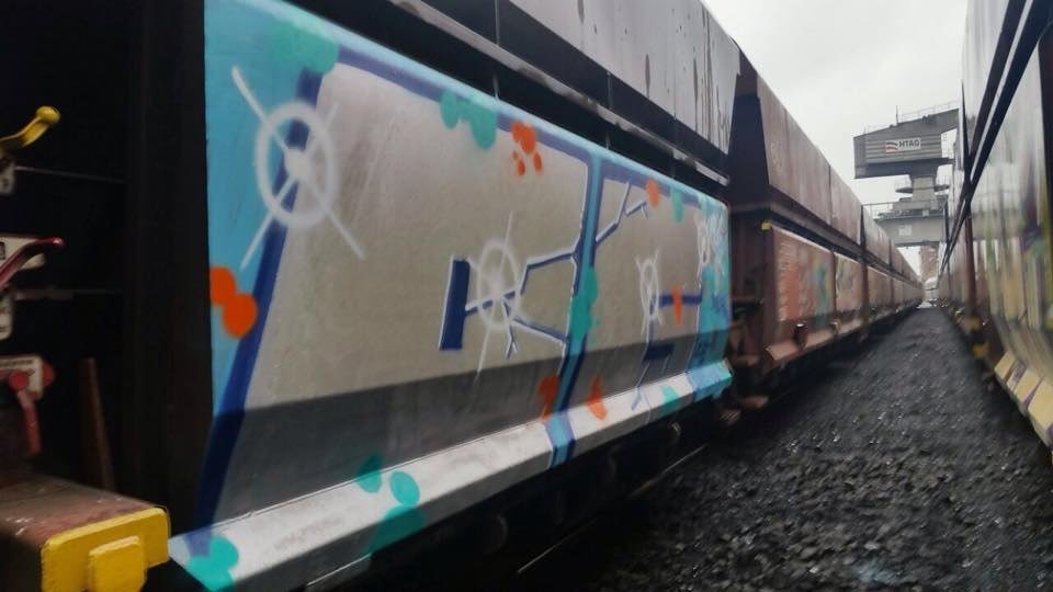 Graffiti Train - Photo by RORO - OG, CREW, mer