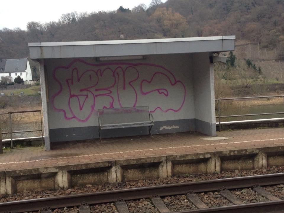 Graffiti Bombing in Koblenz - Photo by RORO - og, sfz, koblenz (2015)