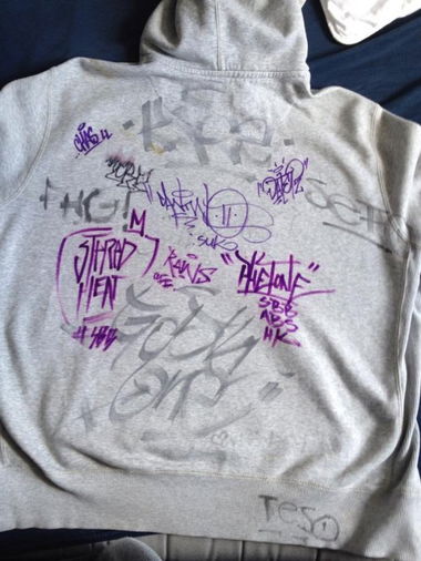 Graffiti Artwork - Photo by RORO - taggs, graffiti, JUSTWRITINGMYNAME (2014)