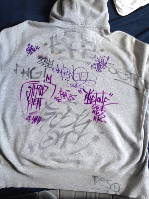 Graffiti Artwork - Photo by RORO - taggs, graffiti, JUSTWRITINGMYNAME (2014)