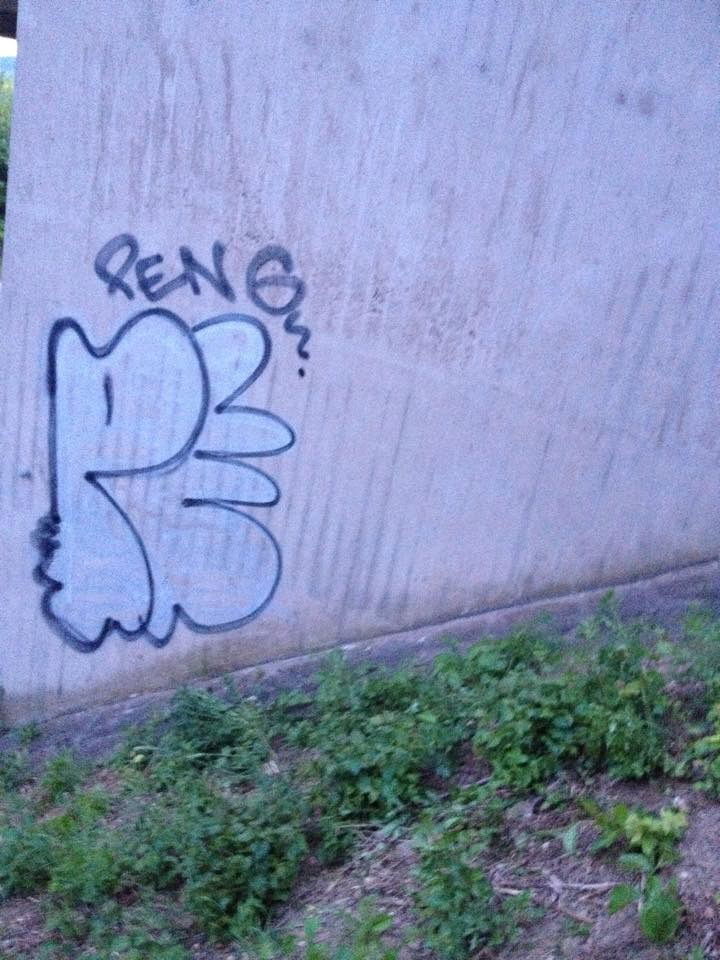 Graffiti Bombing in Koblenz - Photo by RORO