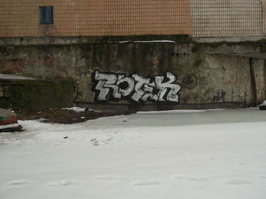 Graffiti Bombing in Ternopil - Photo by ROTEK - ROTEK (2013)