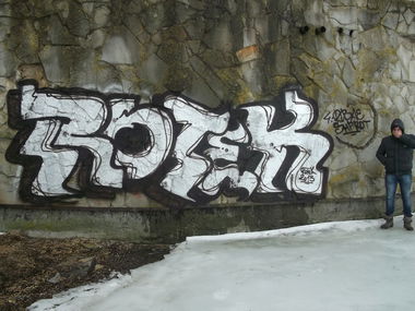 Graffiti Bombing in Ternopil - Photo by ROTEK - ROTEK, 4:, SHPROT (2013)