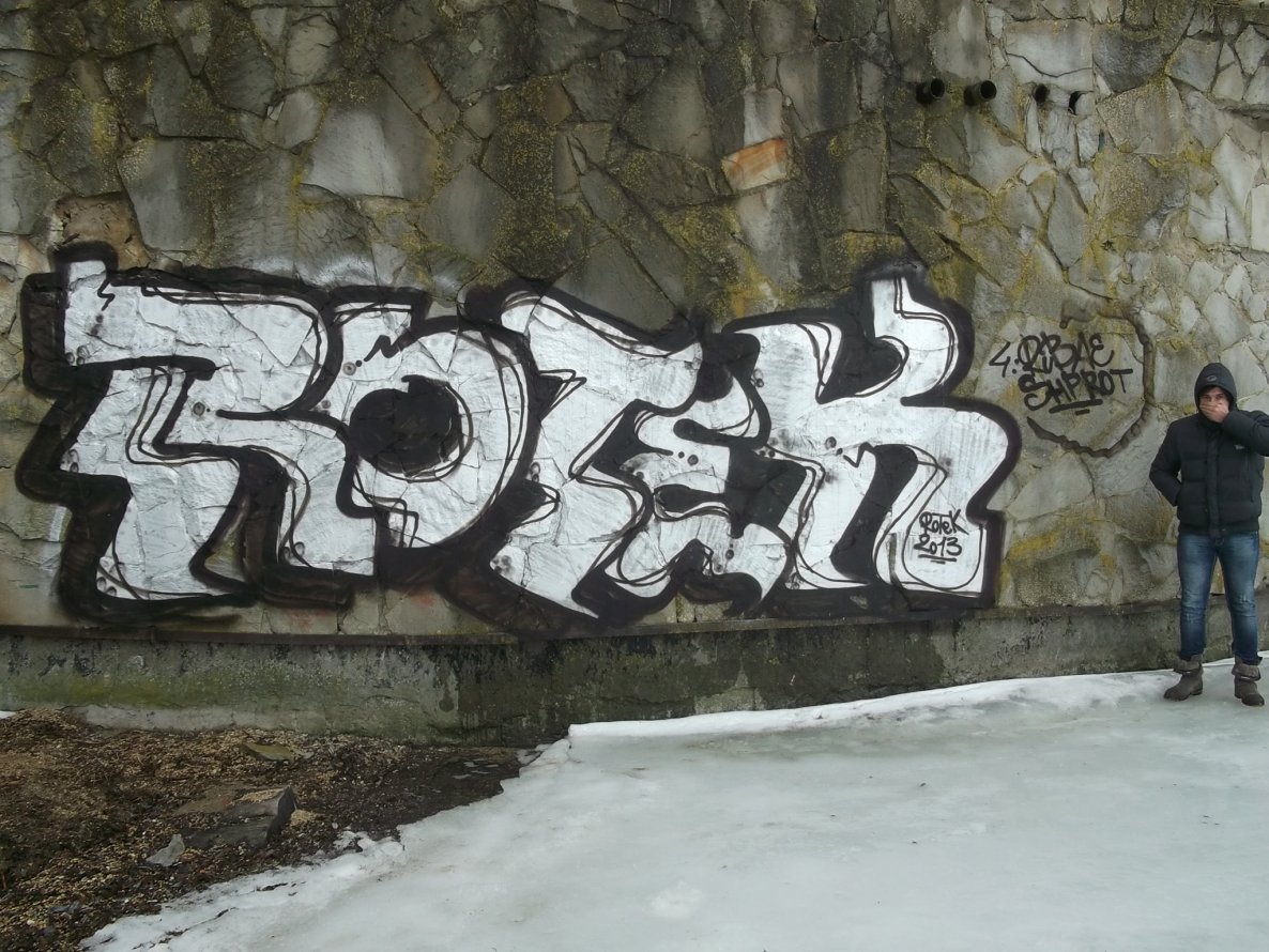 Graffiti Bombing in Ternopil - Photo by ROTEK - ROTEK, 4:, SHPROT (2013)