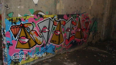 Graffiti Wall in Ternopil - Photo by ROTEK (2011)