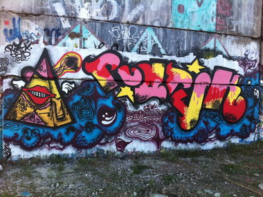 Graffiti Wall in Ternopil - Photo by ROTEK (2012)