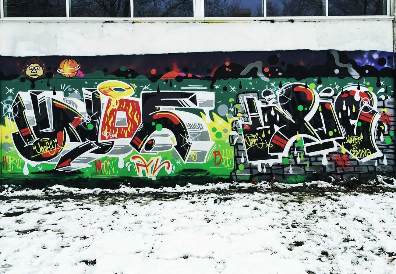 Graffiti Wall - Photo by ROTOR80 - unoe1, xlcrew, hamburg
