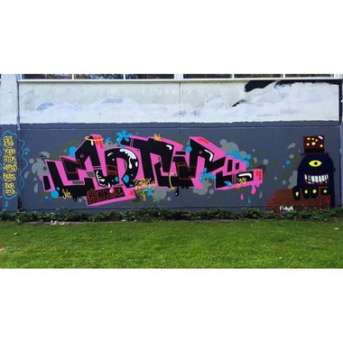 Graffiti Wall in Hamburg - Photo by ROTOR80 - rotor, xlcrew, xl (2015)