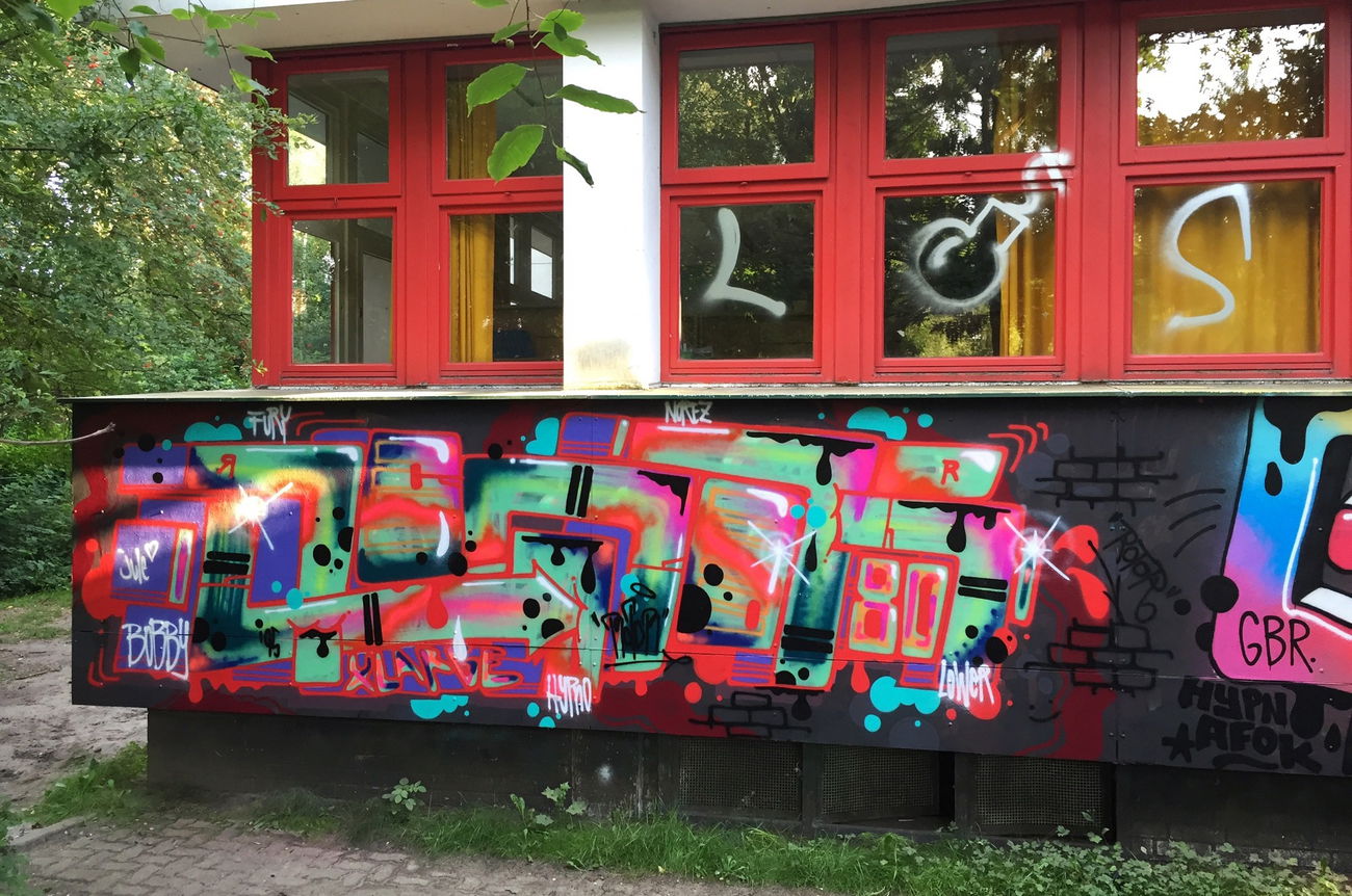 Graffiti Wall - Photo by ROTOR80 - rotor, xl, hamburg (2015)