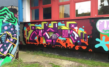 Graffiti Wall - Photo by ROTOR80 - rotor, xl, hamburg (2015)