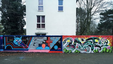 Graffiti Wall - Photo by ROTOR80 - lefty, gbrcrew, unoe1
