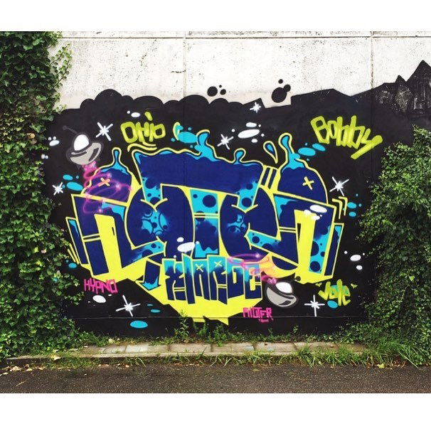 Graffiti Wall in Hamburg - Photo by ROTOR80 - rotor, xlcrew, xl (2015)