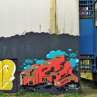 Graffiti Wall in Hamburg - Photo by ROTOR80 - rotor, xlcrew, xl (2015)