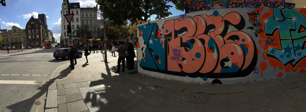 Graffiti Wall - Photo by ROTOR80 - hamburg, xlcrew, 13ers (2015)
