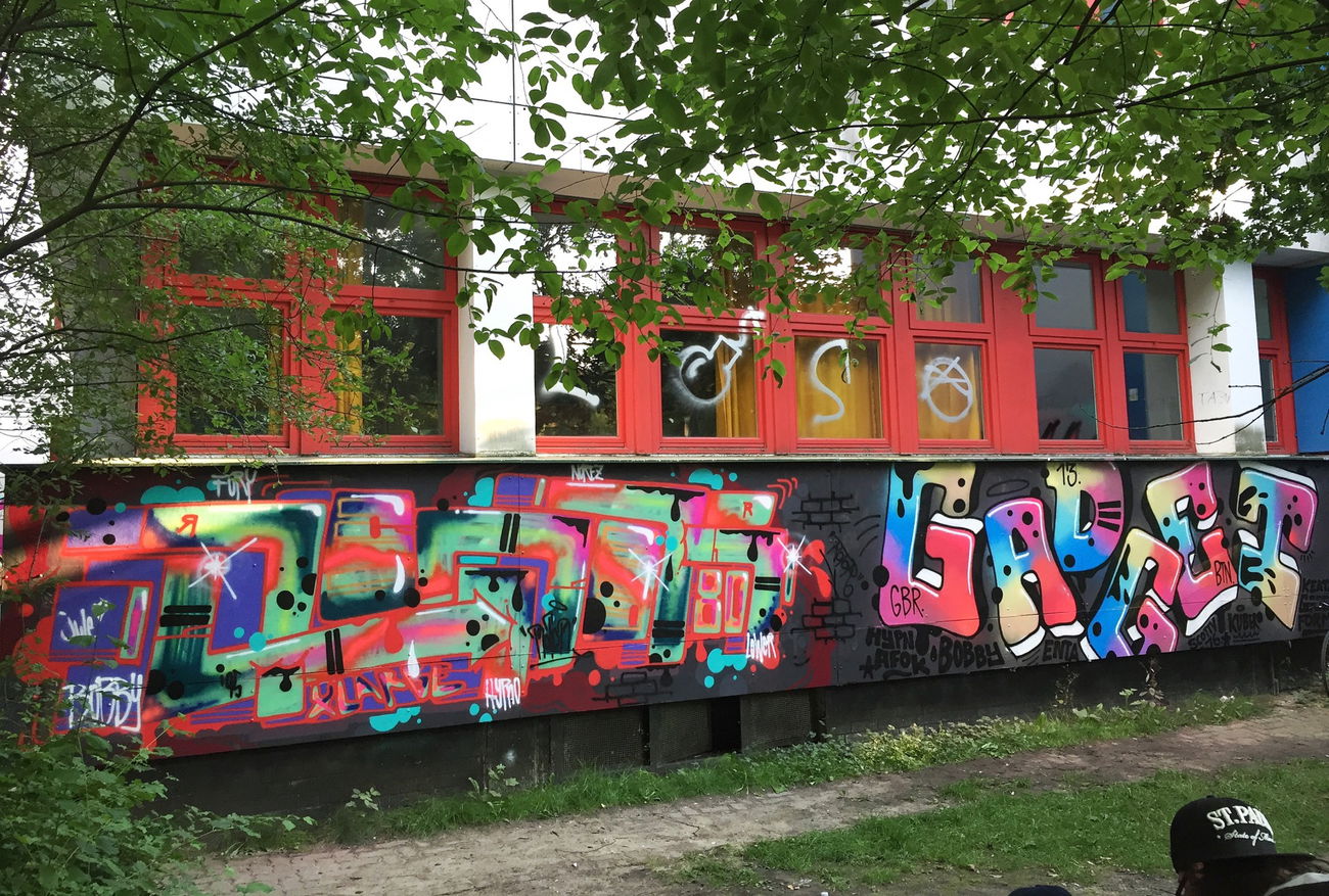 Graffiti Wall - Photo by ROTOR80 - rotor, xl, hamburg (2015)