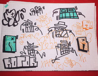 Graffiti Sketch - Photo by ROTOR80 - rotor, xlcrew, hamburg