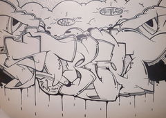 Graffiti Sketch - Photo by ROUGH - RGF