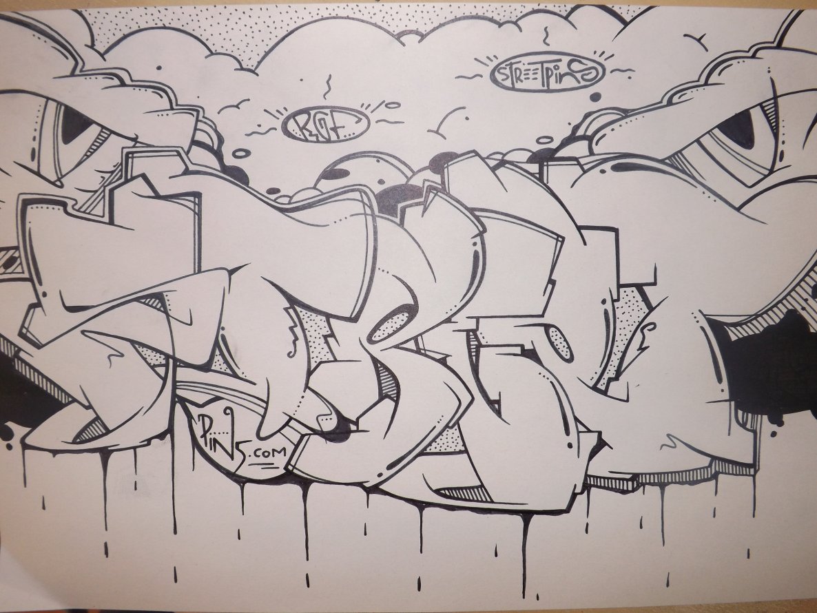 Graffiti Sketch - Photo by ROUGH - RGF