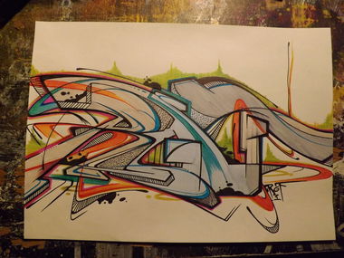 Graffiti Sketch - Photo by ROUGH - RGF