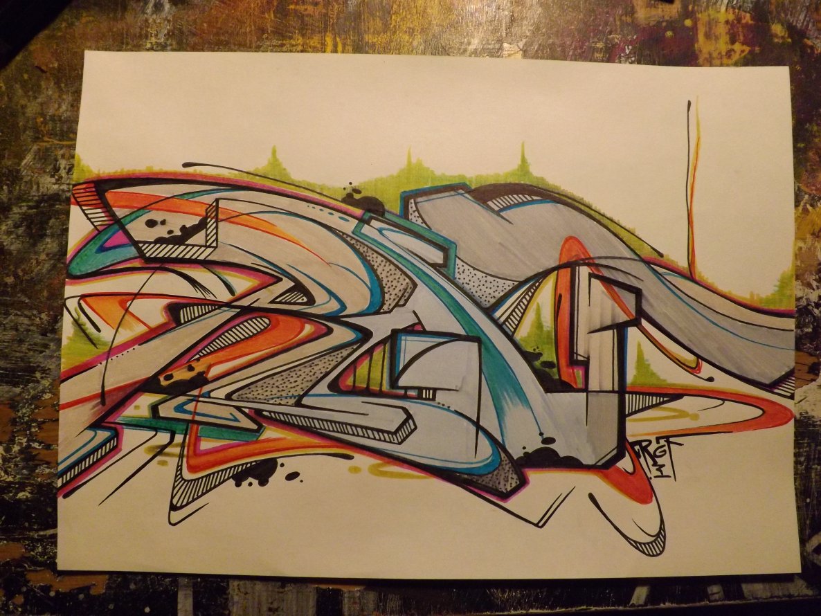 Graffiti Sketch - Photo by ROUGH - RGF