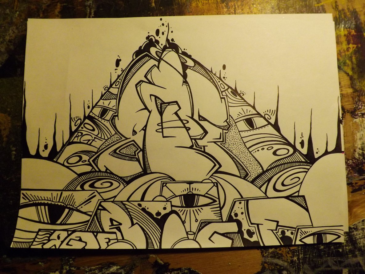 Graffiti Sketch - Photo by ROUGH - RGF