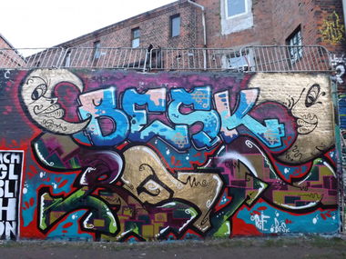Graffiti Wall - Photo by ROUGH - rgf, besk