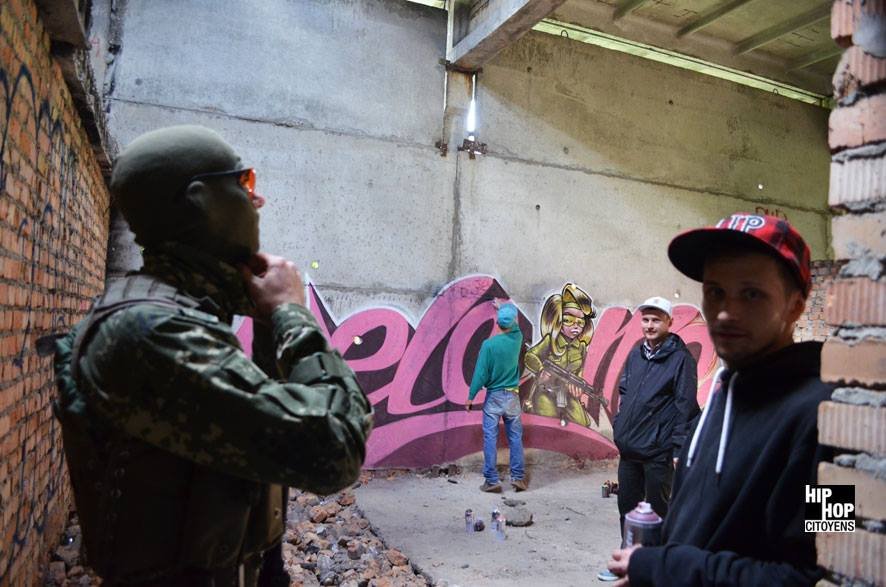 Graffiti Artwork in Dnipropetrovs'k - Photo by ROY - Zdesroy, Roy, Ukraine (2013)