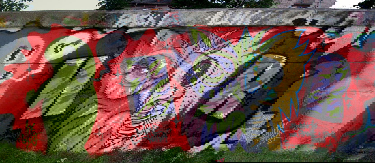 Graffiti Wall in Dnipropetrovs'k - Photo by ROY - Cart1, Roy, France (2012)
