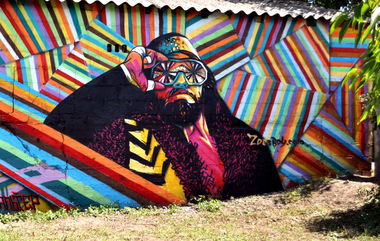 Graffiti Wall in Dnipropetrovs'k - Photo by ROY - zdesroy, Ukraine, roy (2012)