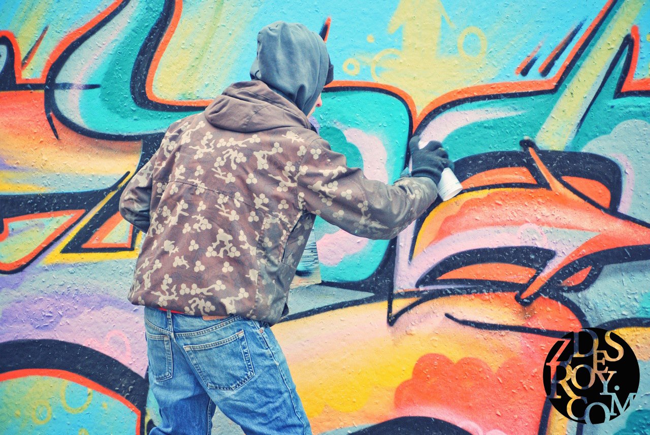 Graffiti Artwork in Dnipropetrovs'k - Photo by ROY - roy, zdesroy, ukraine (2011)