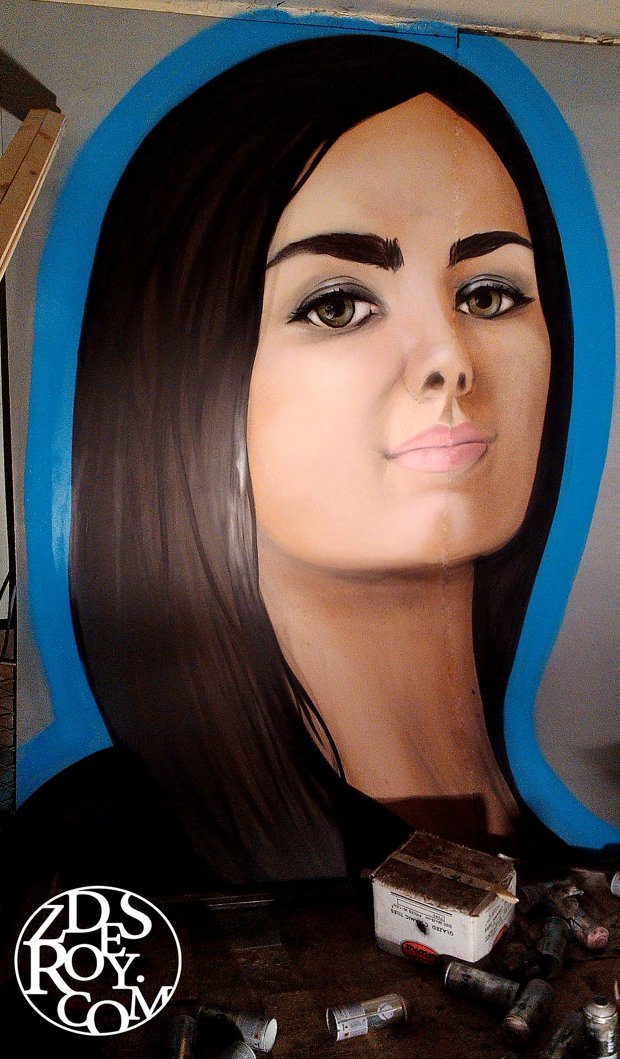 Graffiti Wall in Dnepropetrovsk - Photo by ROY - zdesroy, roy, Ukraine (2014)