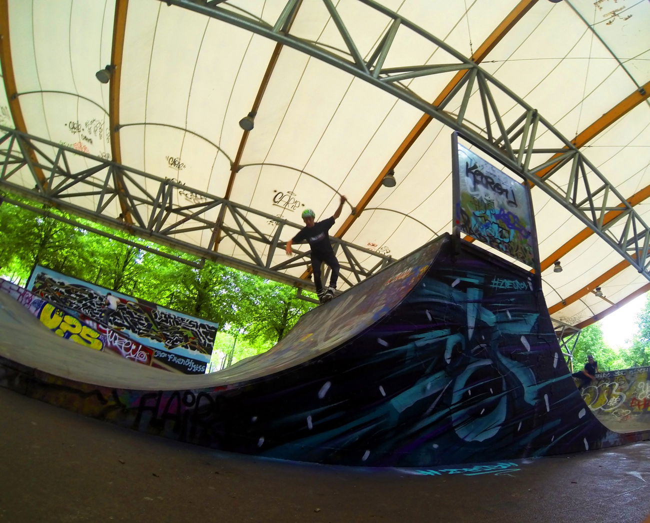 Graffiti Wall in Paris france - Photo by ROY - zdesroy, Paris, France (2016)