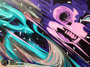 Graffiti Wall in Paris france - Photo by ROY - zdesroy, Paris, France (2016)