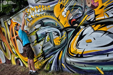 Graffiti Wall in Ivano frankovsk ukraine - Photo by ROY - zdesroy, Frankivsk, Frankovsk (2016)