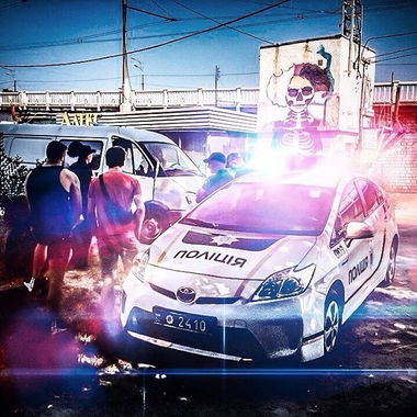 Graffiti Wall in Dnepr ukraine - Photo by ROY - zdesroy, skull, girl (2016)