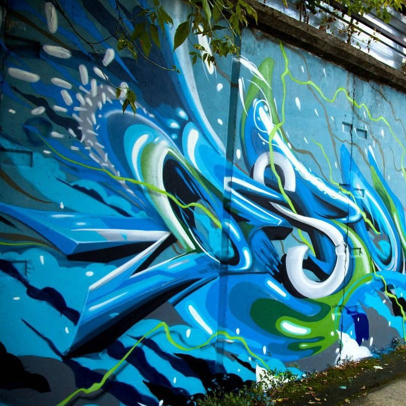 Graffiti Wall - Photo by ROY