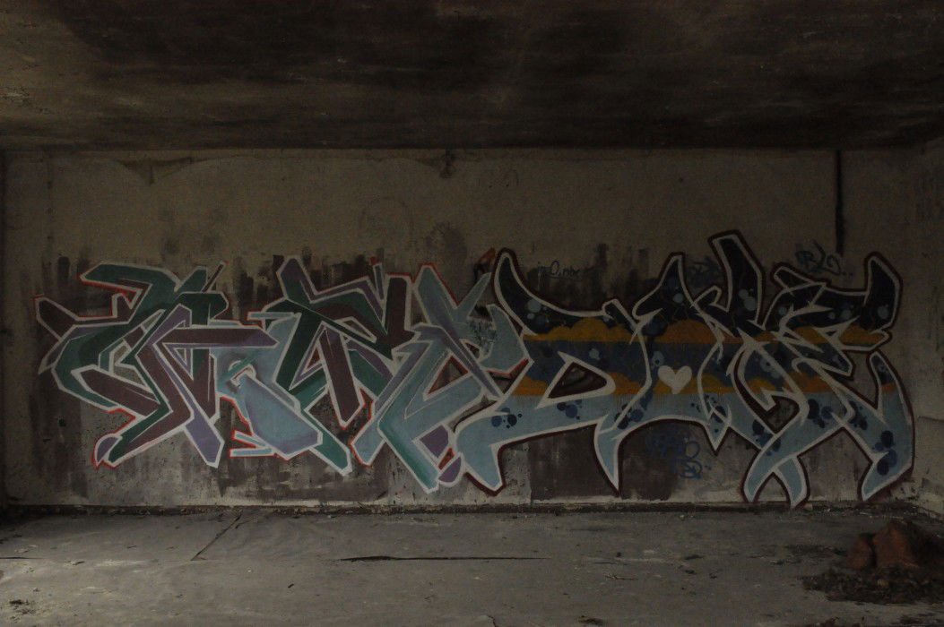 Graffiti Wall in Rathenow  - Photo by ROZE - Roze, Doce