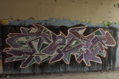 Graffiti Wall in Rathenow - Photo by ROZE - Roze