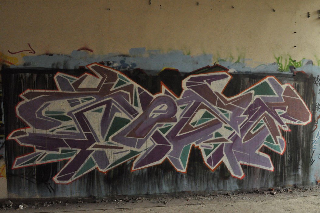 Graffiti Wall in Rathenow - Photo by ROZE - Roze