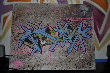 Graffiti Artwork in Rathenow  - Photo by ROZE - Roze