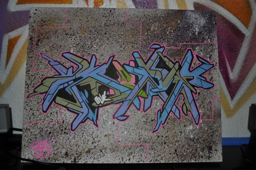 Graffiti Artwork in Rathenow  - Photo by ROZE - Roze